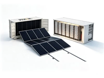 System magazynowania energii w postaci baterii słonecznych